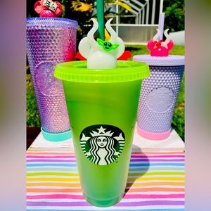 Baby Yoda Mandalorian Starbucks Straw Topper